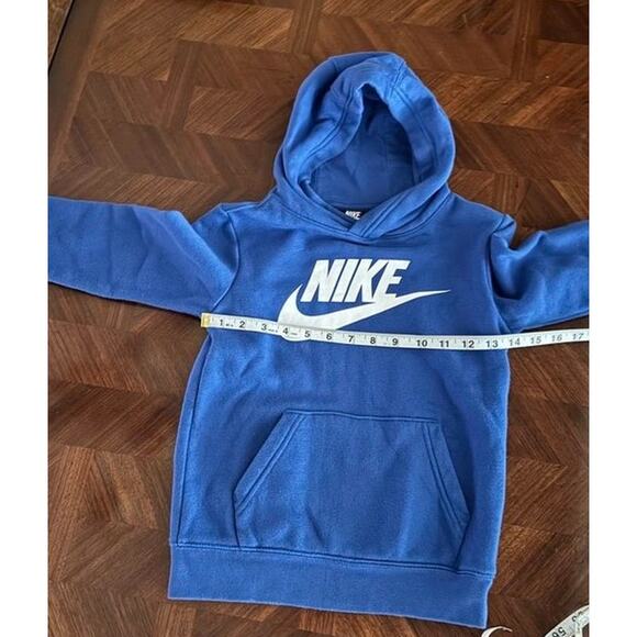 Nike Kids Blue Pullover Hoodie | Size Small 5-6Y - Picture 11 of 14